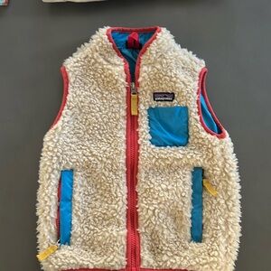 Patagonia unisex Sherpa Vest size 3T